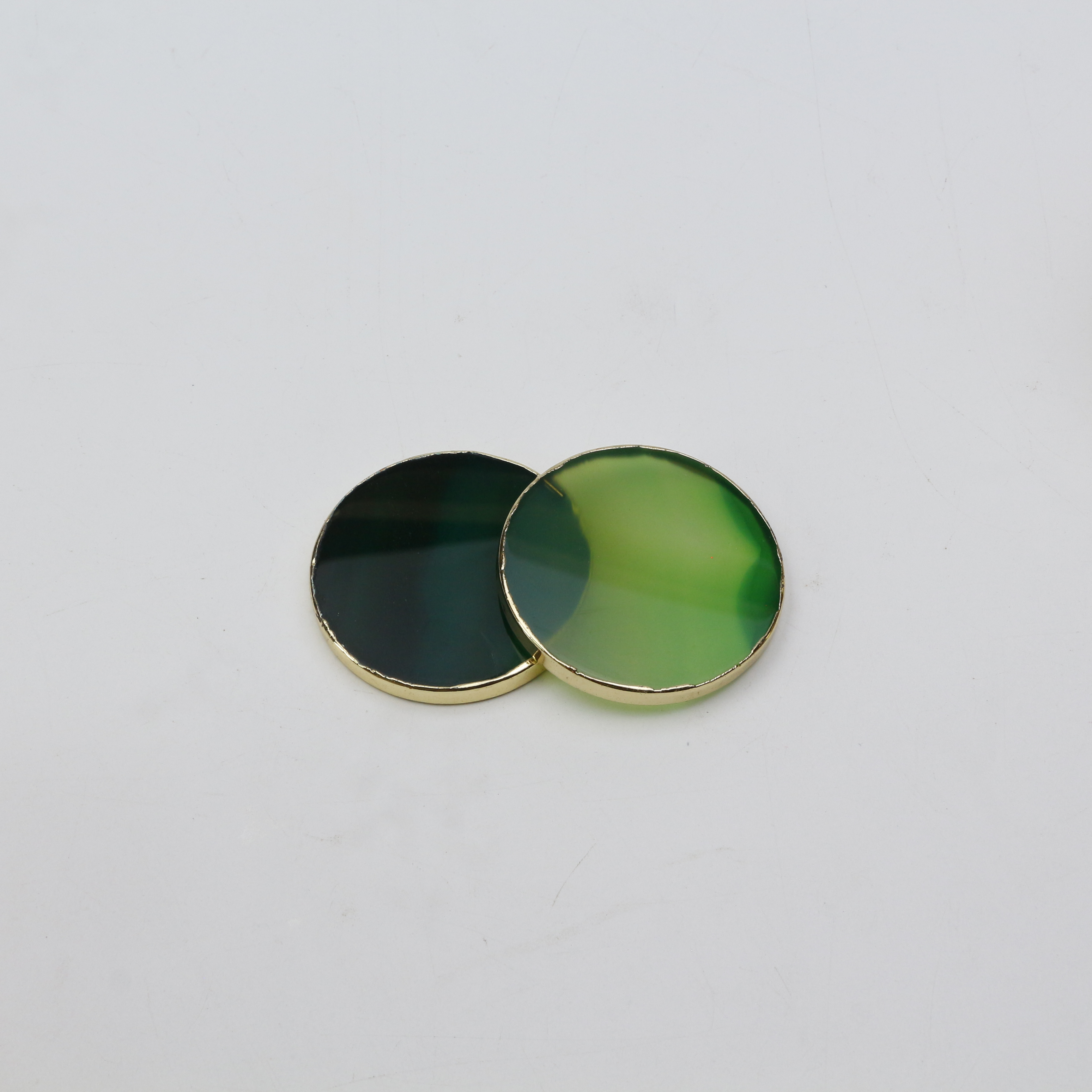 A4# Agate verte ronde