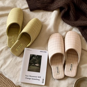 XIXITIAO Pantuflas <span class=keywords><strong>de</strong></span> Mujer con Punta Cuadrada, Suela <span class=keywords><strong>de</strong></span> TPR para Interiores y Exteriores, Zapatos <span class=keywords><strong>de</strong></span> <span class=keywords><strong>Casa</strong></span> Suaves, Mules Sin Cordones para Mujer, Proveedor Mayorista - Product Image 3