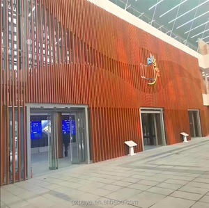 Panneau décoratif extérieur et intérieur, revêtement de façade en aluminium, tube carré en aluminium, cloison en tube carré en aluminium - Product Image 6