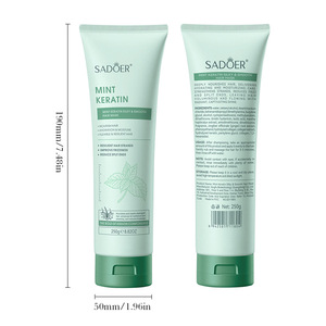 <span class=keywords><strong>Masque</strong></span> capillaire réparateur et nourrissant à la menthe, kératine et huile de romarin <span class=keywords><strong>pour</strong></span> des <span class=keywords><strong>cheveux</strong></span> soyeux et lisses 250g - Product Image 3