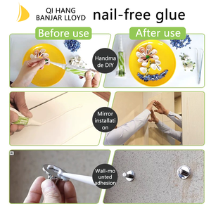 Colle polyuréthane multifonctionnelle sans clou pour murs de cuisine et salle de bain, colle structurelle puissante pour verre et bois, emballage pour le travail du bois - Product Image 5