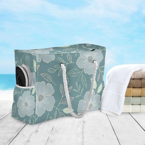 Bolsos de Playa Casuales para Mujer con Cierre Abierto, Forro de Poliéster, Impermeables, para Piscina, Natación y Vacaciones de Primavera - Product Image 6