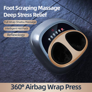 Vente chaude, vente directe d'usine, masseur de pieds électrique moderne de haute qualité, marque OEM, réglable, avec chaleur et airbag, pour usage domestique - Product Image 4