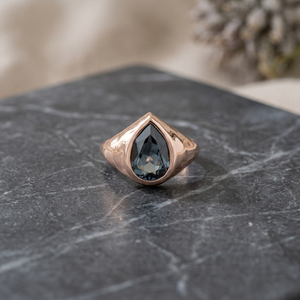 London Turquoise Pink Contrast <b>Ring</b> Sterling Silver Rhodium Plated Trendy <b>Chunky</b> Bold OEM Wholesale Thailand - Product Image 3