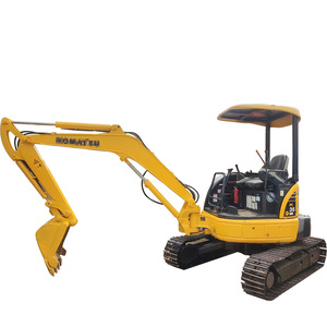 Excavadora de cadenas Komatsu PC35 de segunda mano de alta calidad con motor y bomba de engranajes: maniobrabilidad estable - Product Image 1