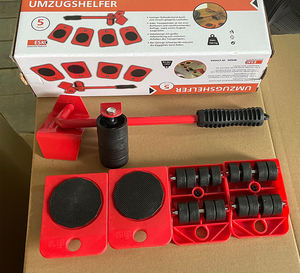 Set Alat Pindahan Multifungsi 5 Buah dengan Linggis untuk Memindahkan Furnitur, Tempat Tidur, Mesin Cuci, Sofa - Product Image 5