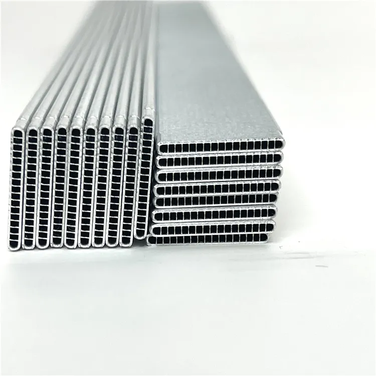 Fabriek Direct Prijs Extrusie 7005 Joint 17 Gaten 17.5*1.8 Micro Kanaal Platte Aluminium Radiator Buis Voor Gebruik