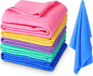 Asciugamano in Pelle Scamosciata 66x43cm per Nuoto, Subacquea, Triathlon e Altri Sport Acquatici - Product Image 3