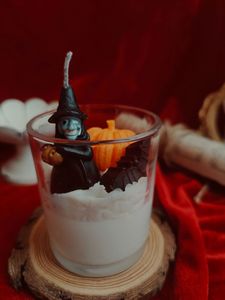 No se puede perder el tema de Halloween Nuevo diseño Combinación Cera de soja natural Vela perfumada hecha a mano Vela de tarro - Product Image 6