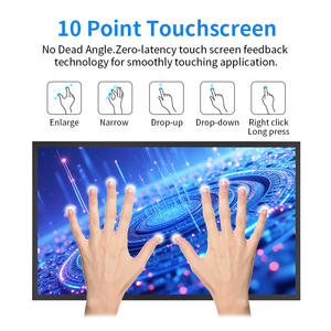 Zhixianda <span class=keywords><strong>32</strong></span> אינץ '1920*1080 מסגרת מסך מגע קיבולי קיר מסך מגע קיבולי רכוב hd vga - Product Image 3