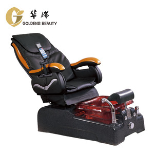 Resistente al agua de laminado de madera diseño de uñas salón <span class=keywords><strong>Silla</strong></span> de pedicura Spa - Product Image 1