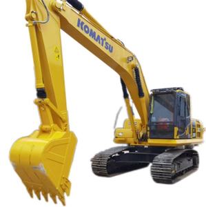 รถขุดตีนตะขาบ Komatsu PC200 มือสอง สภาพดี ขนาด 20 ตัน นำเข้าจากญี่ปุ่น ชั่วโมงการทำงานต่ำ พร้อมบุ้งกี๋ขุด  มีสินค้าในสต็อก - Product Image 1