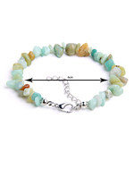 Bracelets de bijoux de mode en cristal naturel cornaline améthyste oeil de tigre puce pierre perle bracelets cadeaux