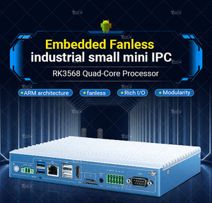 Goedkope Win 10 3568 Server Embedded <span class=keywords><strong>Linux</strong></span> Dual Lan Din Rail Fanless Industriële Mini Pc Met 4G Lte Sim Wifi Bt 5.3 Rs232 Poort - Product Image 4