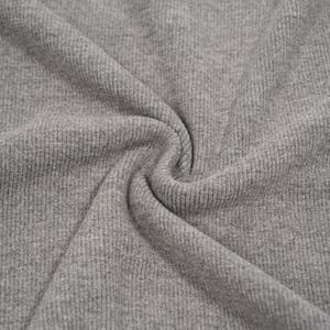 T-shirt a Maniche Lunghe da Uomo in Stile Old Money, Collo Tondo, Vestibilità Slim, Colore Grigio Chiaro - Product Image 6