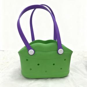 Tas pembawa anjing Tote perjalanan modis bahan EVA kapasitas besar tas hewan peliharaan tahan air dua pegangan terbuka - Product Image 3