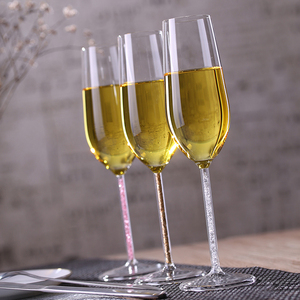 Verres à champagne flûtes de luxe, vente directe d'usine, personnalisables, design moderne haut de gamme, OEM, en promotion - Product Image 2