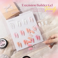 Miss Gooey Gel durcisseur pour ongles 44 couleurs, sans HEMA, en pot, pour extension et nail art, marque privée, vernis à ongles gel UV