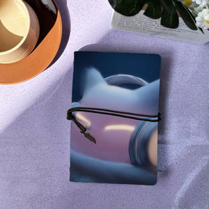 Vintage A6 Notebook fatto a mano 160 pagine rimovibili regalo premuroso per la riunione della Leadership aziendale <span class=keywords><strong>Robot</strong></span> peloso - Product Image 1