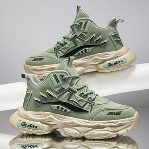 Chaussures de sport décontractées pour hommes, style marche, luxe et mode, automne, printemps, hiver, antidérapantes, à lacets, vente en gros usine - Product Image 5