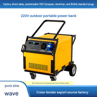 Article phare : Centrale électrique portable 6000W LiFePO4 à onde sinusoïdale pure, générateur solaire pour usage commercial et de secours