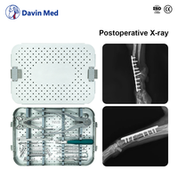 Système de plaques de blocage ALPS-S de 2,4 mm pour usage vétérinaire, kit d'instruments chirurgicaux orthopédiques pour la fixation des fractures chez les petits animaux