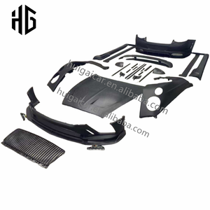 Kit de carrosserie pour Bentley Continental GT GTC 2019-2024 Upgrade to MSY Style Front Bumper Grill Engine Hood Side Fenders Body Kit - Product Image 5