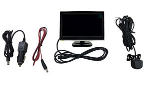 Cámara de monitor de marcha atrás inalámbrica para coche, espejo retrovisor de cristal con cámara de aparcamiento - Product Image 3