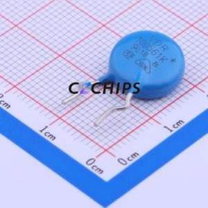 VDR-10D561K(11D) วาริสเตอร์ผ่านองค์ประกอบรู (THT),P = 7.5mm ตัวต้านทาน920V 460V 350V - Product Image 1