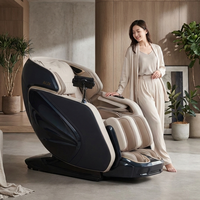 Fauteuil de massage 3D SL Track à gravité zéro, pétrissage complet du corps, airbag chauffant, pour la maison et le bureau