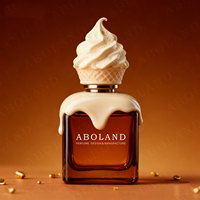 Nuevo Diseño de Lujo, Botella de Perfume con Logotipo Personalizado y Decoración de Borlas de Color, Botella de Perfume de Vidrio