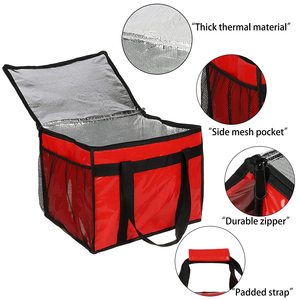 Sacs fourre-tout étanches en bandoulière, 100% qualité Premium, imperméable, thermo-isolant, pour bière, lait, boisson, livraison <span class=keywords><strong>de</strong></span> <span class=keywords><strong>Pizza</strong></span>, refroidisseur - Product Image 4