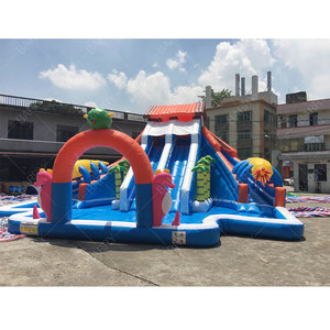 Equipo de <span class=keywords><strong>parque</strong></span> de jungla, <span class=keywords><strong>Parque</strong></span> Acuático inflable para aquapark, fábrica de patio trasero - Product Image 1