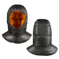 Balaclava en duvet ultralégère et chaude, cagoule d'hiver à un trou, chapeau d'extérieur pour le ski, la chasse, le cyclisme