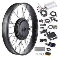 Kit konversi sepeda, untuk pelek sepeda motor 72v 3000w, pengontrol Sabvoton 19 "21"