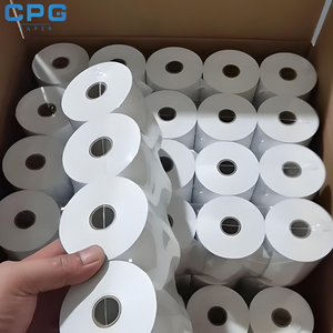 Factory Direct Supply Free Samples POS/ATM 48GSM Cash Register <b>Paper</b> 57X30 80X70mm 80X80mm Thermal Printer Receipt <b>Paper</b> <b>Rolls</b> - Product Image 1