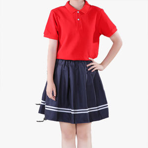 Camiseta Polo de Manga Corta para Niños, Color Sólido, con Solapa, Logotipo Personalizado Impreso, Estilo Casual y Versátil - Product Image 3