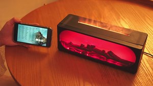 RGB Đầy Màu Sắc Ánh Sáng Tinh Dầu Khuếch Tán Loa Hương Thơm Không Khí Tạo Độ Ẩm 3D Ngọn Lửa Điều Khiển Từ Xa USB Phí Nhà Quà Tặng - Product Image 3