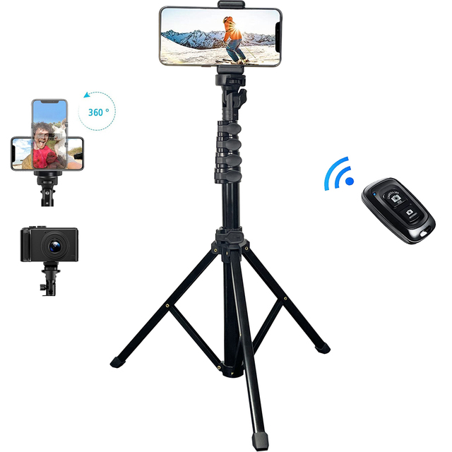 The New Professional Cellphone Tripod 360 Light Weight Mobile Tripod Stand for Camera Phone Holder Tripods