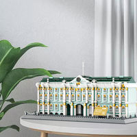 Wange 5244 Winter Palace Creative Assembly ABS Plastic Building Block Set for Kids Educational Construction Toy Ages 7+