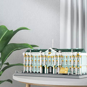 Wange 5244 Winter Palace Creative Assembly Block Bricks Model Kids Educational Building Block Set Plastic Collection Toy Juguete - Product Image 2