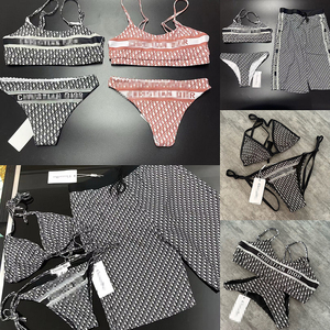 Wholesale Luxury Designer Bikinis for Women Custom Logo Sexy Swimsuit Drawstring Decoration <strong>1</strong> <strong>Piece</strong> <strong>Bathing</strong> <strong>Suit</strong> for Couples