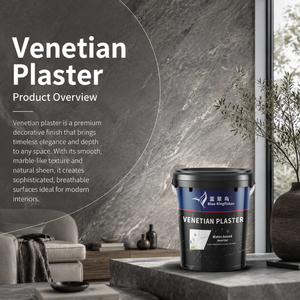 Polvere di Marmo Naturale Traspirante Anti-Muffa con Finitura Liscia per Bagno, Stucco Veneziano Decorativo per Interni - Product Image 2