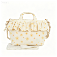 Organisateur suspendu en toile pour chambre de bébé, sac de rangement de voyage pour essentiels de bébé, grande capacité, sac à couches pour filles, garçons et mamans