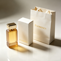 Botol Parfum Kaca Kosong Elegan Formence Pack 50ml 100ml Produsen Botol Parfum Cetak Kustom