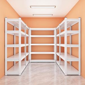 Étagère domestique légère en acier profilé sans boulons pour le stockage, matériaux métalliques, OEM & ODM - Product Image 1