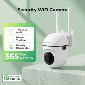 Cámara de Seguridad WiFi para Exteriores 2K 3MP, Cámara IP Inalámbrica 360 °   PTZ con IA, Detección y Seguimiento Humano, Visión Nocturna en Color, OEM, ODM - Product Image 1