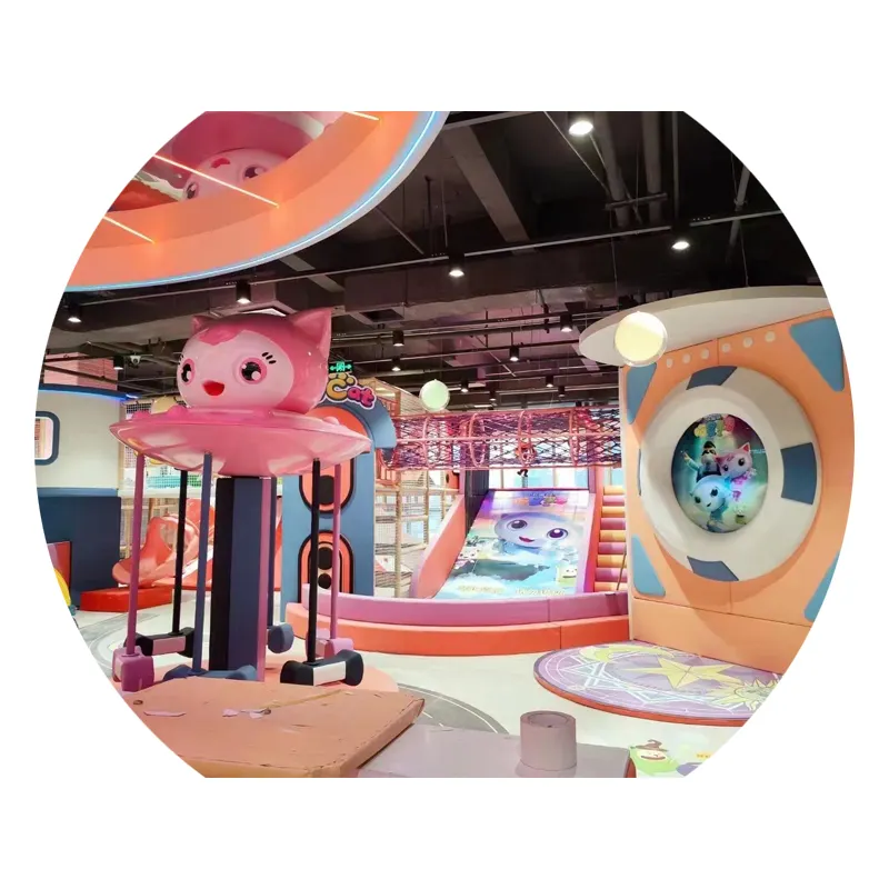 2022 nuevo diseño juguetes suaves para niños parte equipo Parque de Atracciones interior