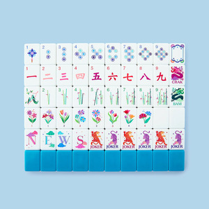 Luxury Portable American <b>Mahjong</b> Tiles 160-Piece with Acrylic Tiles & 4-Layer Custom Pattern American <b>Mahjong</b> Tiles - Product Image 6