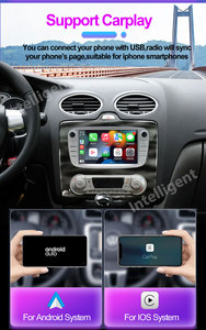 Reproductor <span class=keywords><strong>de</strong></span> DVD para Auto Compatible con <span class=keywords><strong>Ford</strong></span> Focus, Sistema <span class=keywords><strong>de</strong></span> Navegación GPS Android <span class=keywords><strong>de</strong></span> 7 Pulgadas con Wi-Fi, Control desde el Volante, Colocación en el Tablero - Product Image 6